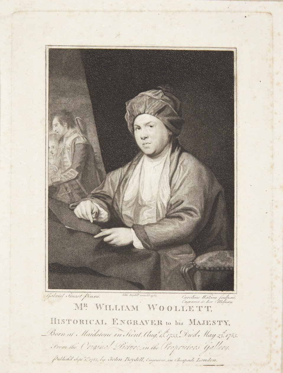 William Woollett da Caroline Watson