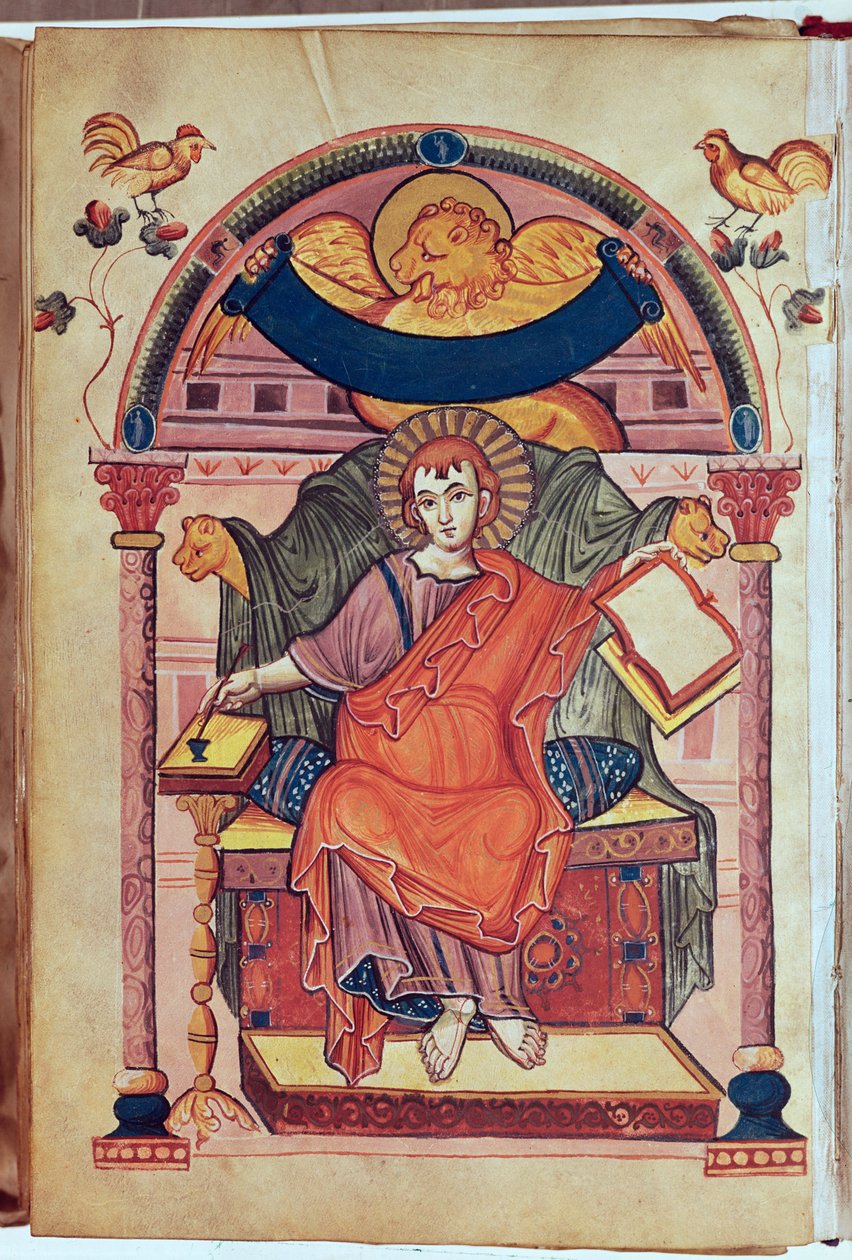 Cod.22 San Marco, dal manoscritto Ada da Carolingian School