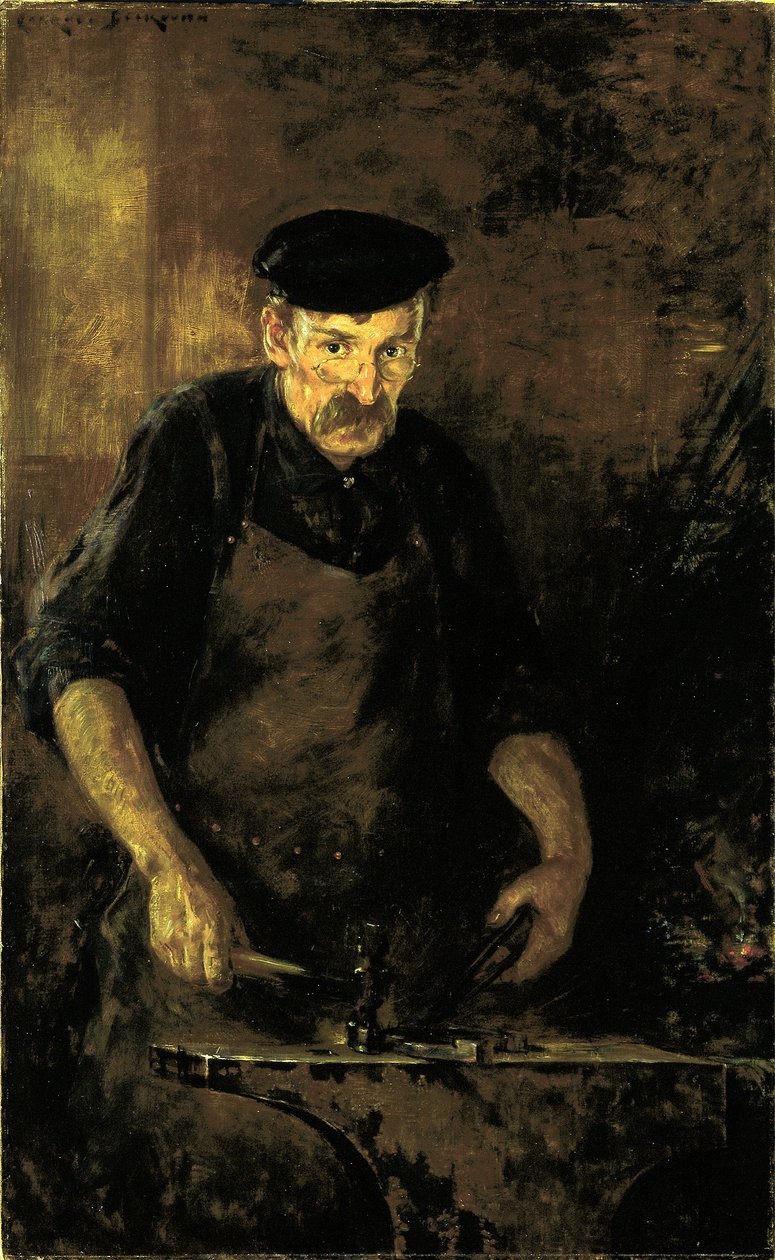 Il fabbro da Carroll Beckwith