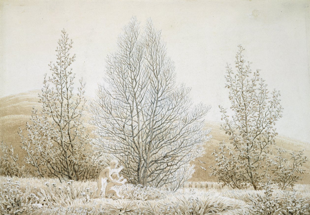 Primavera da Caspar David Friedrich