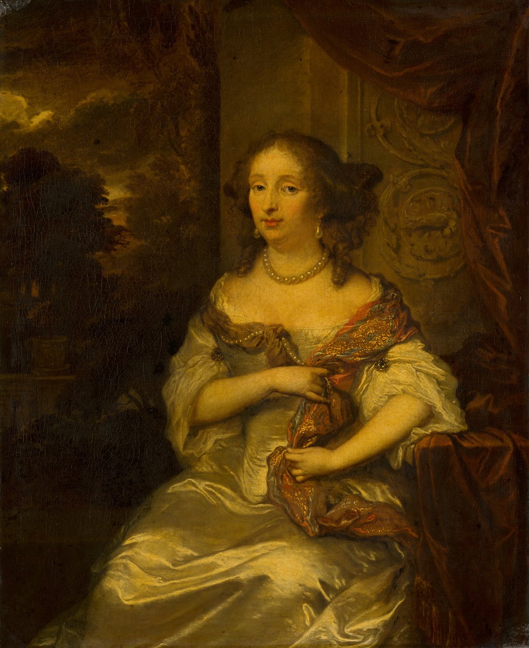 Ritratto di Elisabeth Bebber da Caspar Netscher