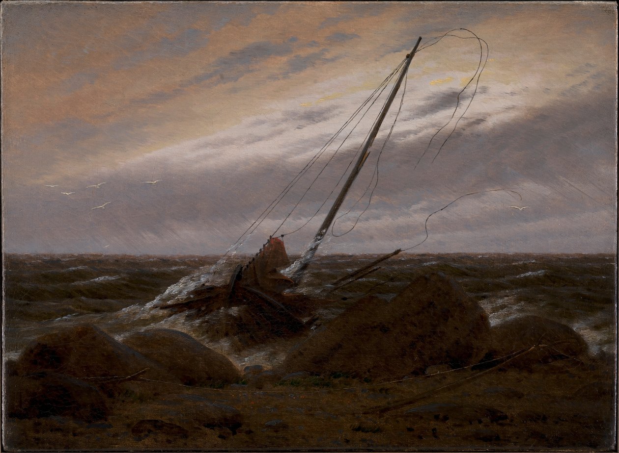 Dopo la tempesta, 1817 da Caspar David Friedrich