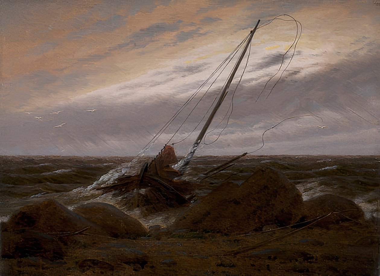 Dopo la tempesta da Caspar David Friedrich