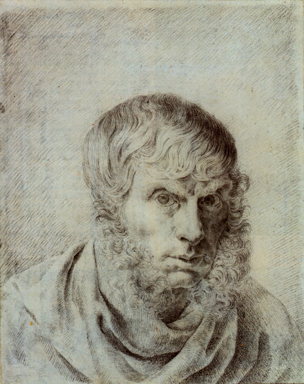 Autoritratto, 1810 da Caspar David Friedrich
