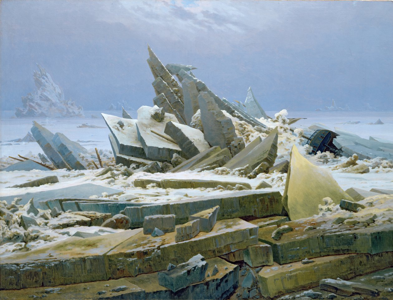 Il Mare Polare da Caspar David Friedrich