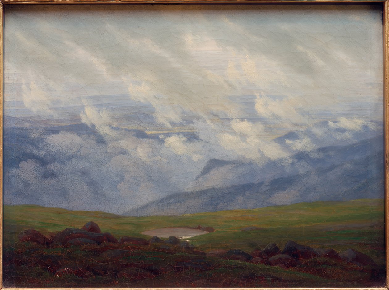 Nuvole in movimento da Caspar David Friedrich