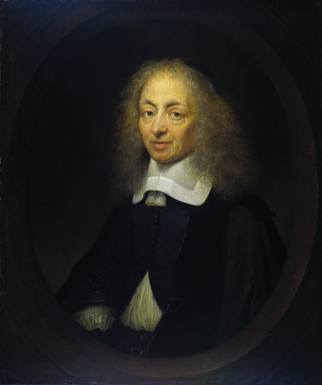 Ritratto di Constantijn Huygens (1596-1687) da Caspar Netscher