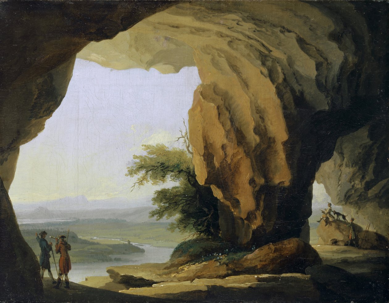 Paesaggio con la Grotta di Beatus, c.1774-77 da Caspar Wolf
