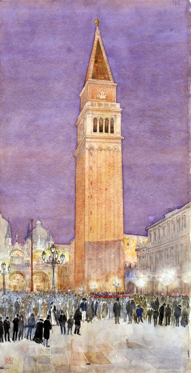 Campanile, Piazza San Marco, Venezia da Cass Gilbert
