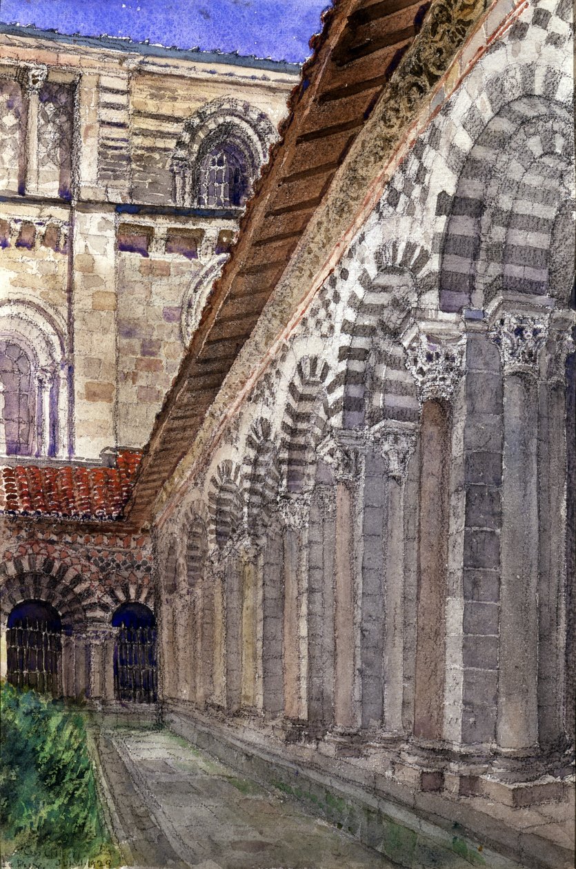 Chiostro della cattedrale di Le Puy da Cass Gilbert