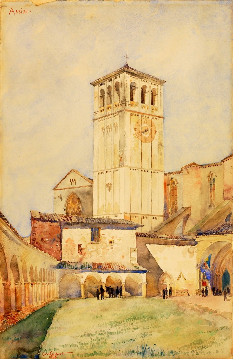 Chiesa di San Francesco, Assisi da Cass Gilbert