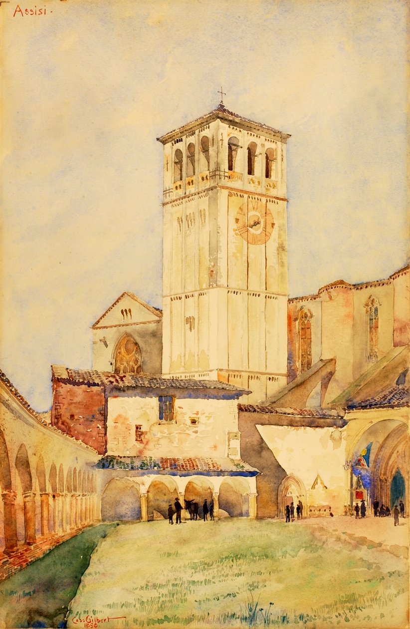 Chiesa di San Francesco, Assisi da Cass Gilbert