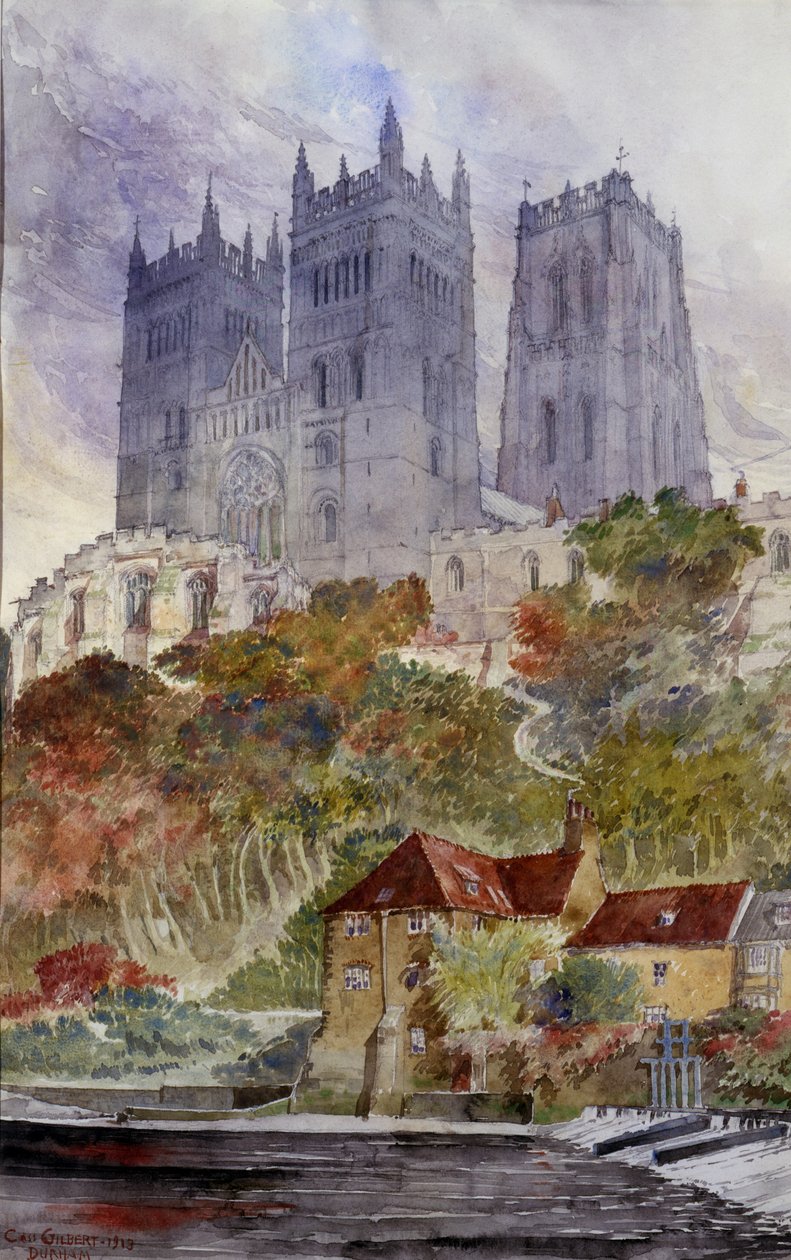 Cattedrale di Durham, Inghilterra da Cass Gilbert