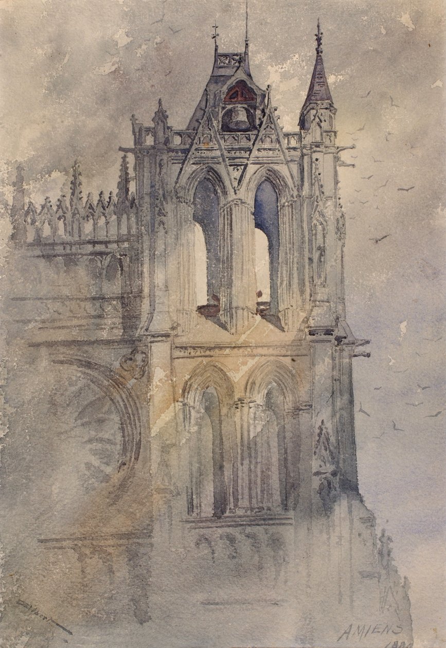Torre sud-ovest, Cattedrale di Amiens da Cass Gilbert