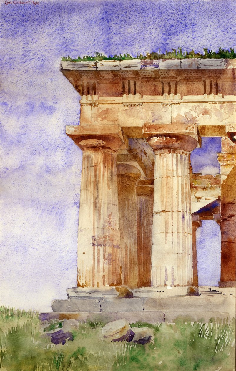 Tempio di Nettuno, Paestum da Cass Gilbert
