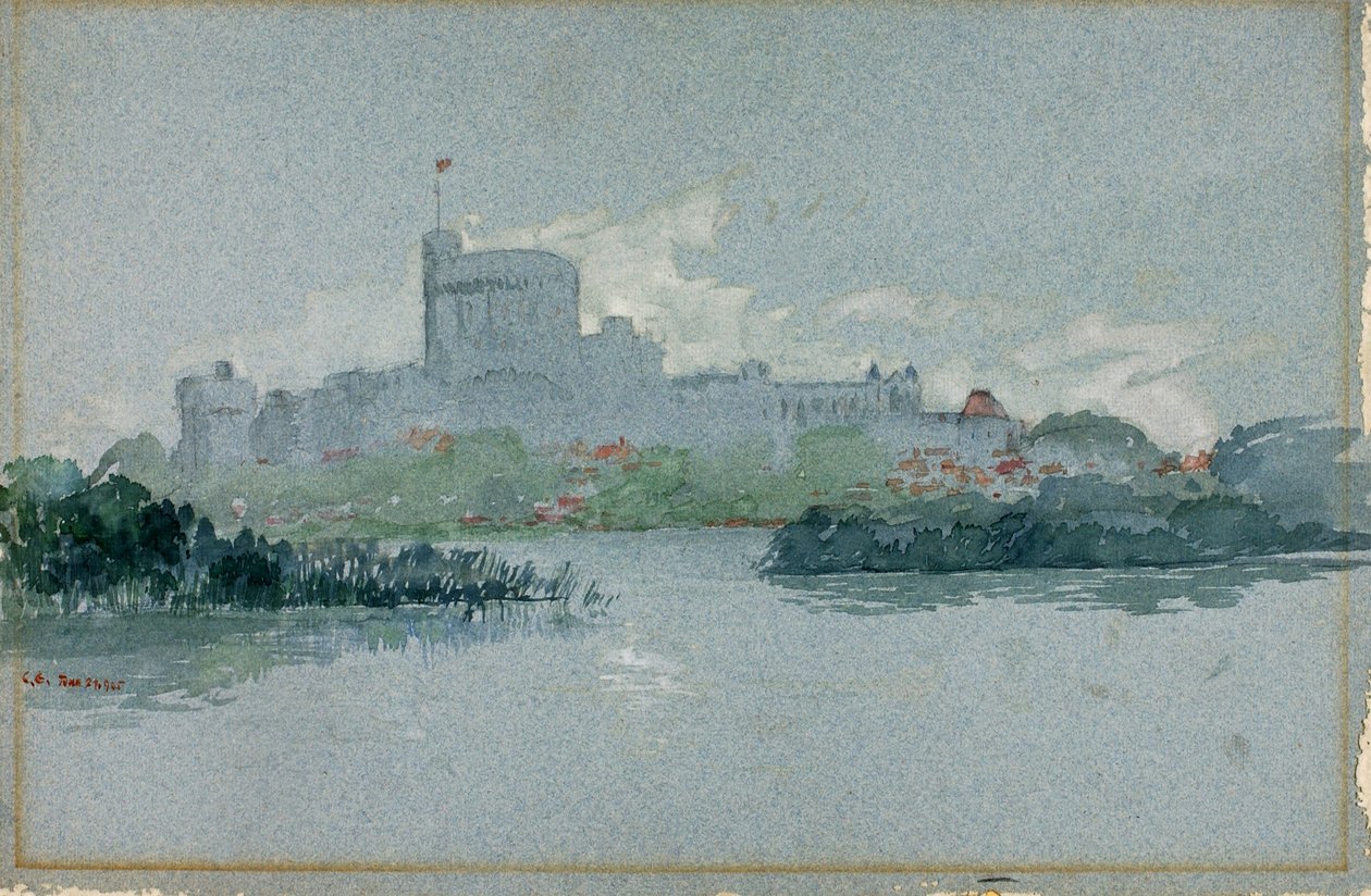 Castello di Windsor, Inghilterra, 1905 da Cass Gilbert