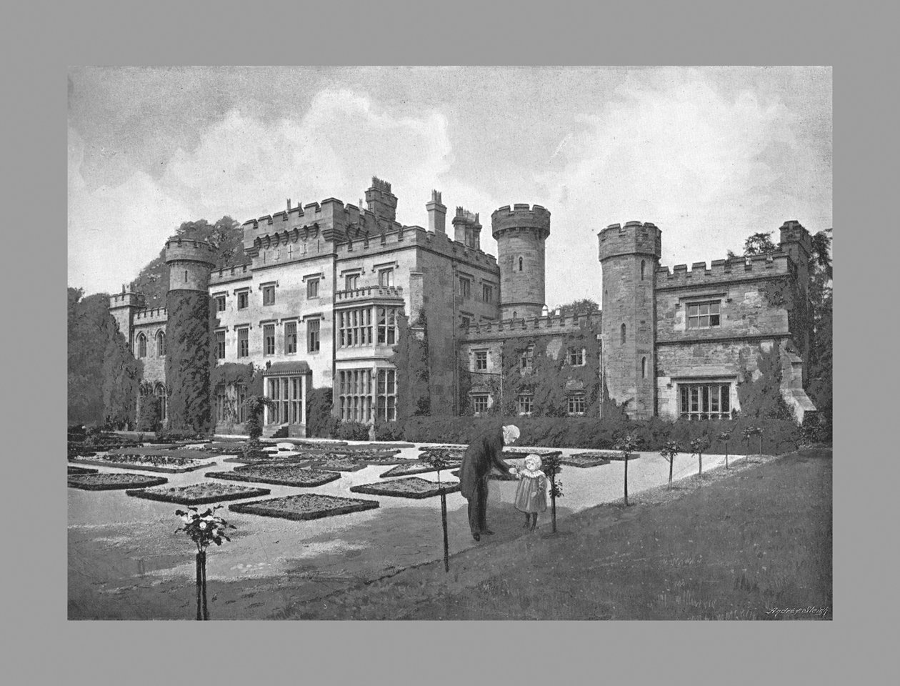 Castello di Hawarden da Catherall and Pritchard