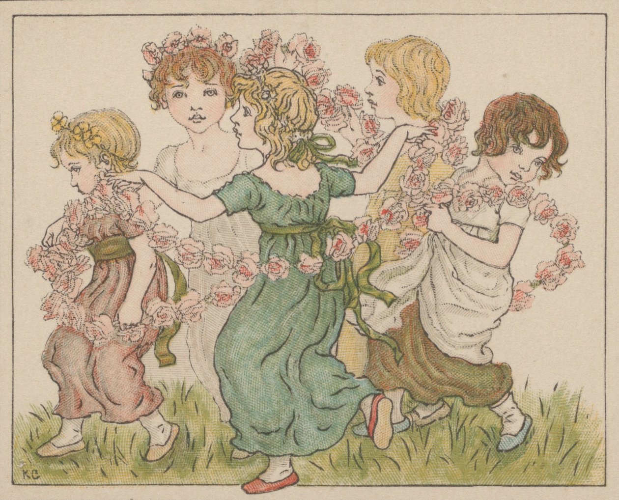 Valentino, ca. 1880 da Catherine Greenaway