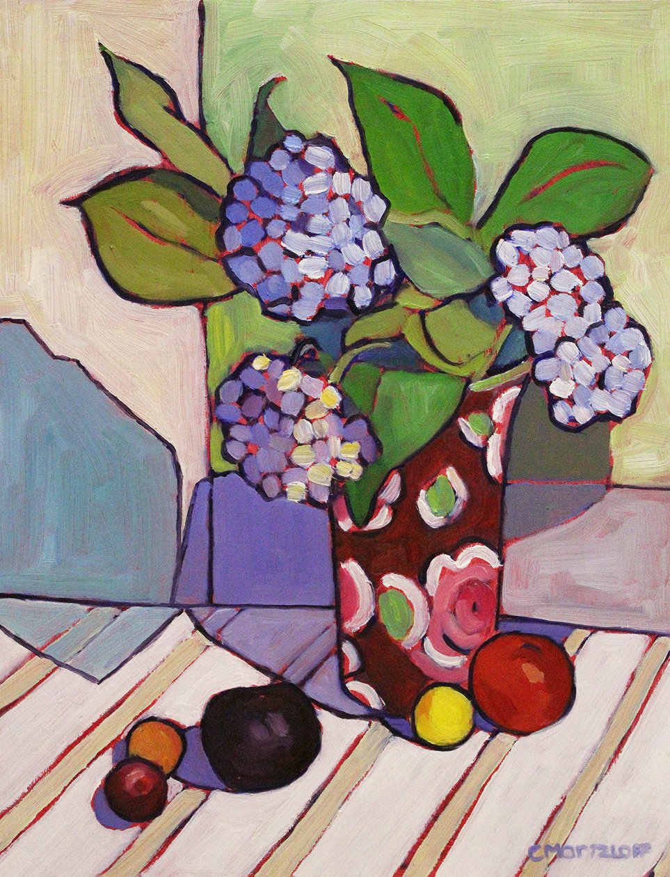Ortensie blu, 2023 da Catherine J Martzloff