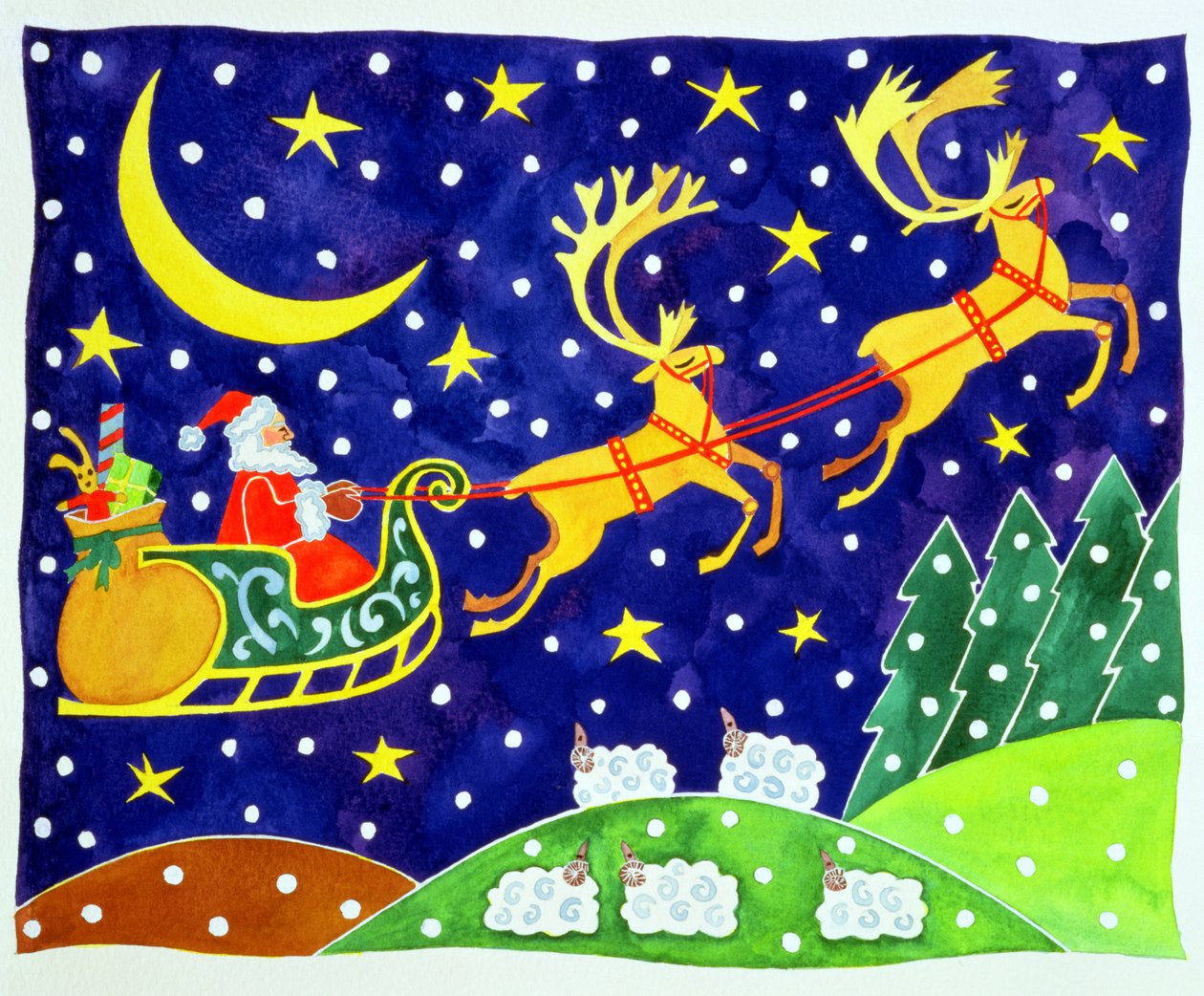 Stelle e nevicata da Cathy Baxter
