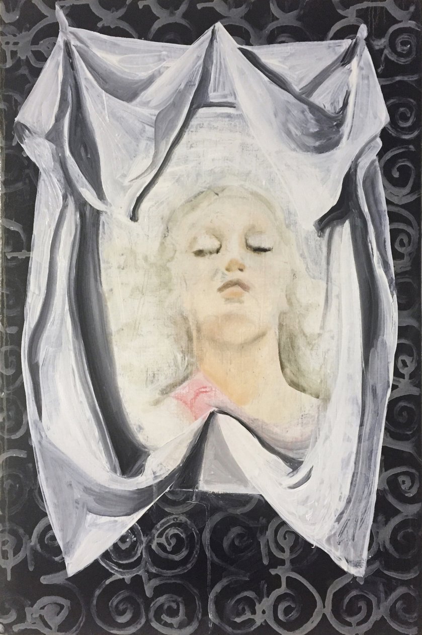 Lara Veronica, 2014-16 (olio su lino) da Cathy Lomax