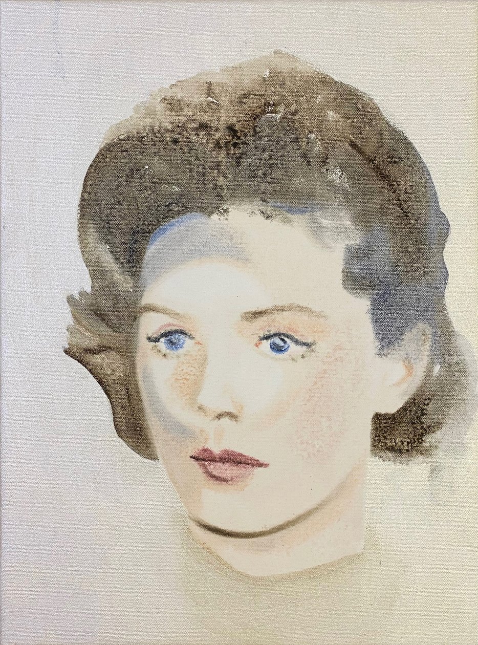 Shining 5, 2023 (olio e acrilico su tela) da Cathy Lomax