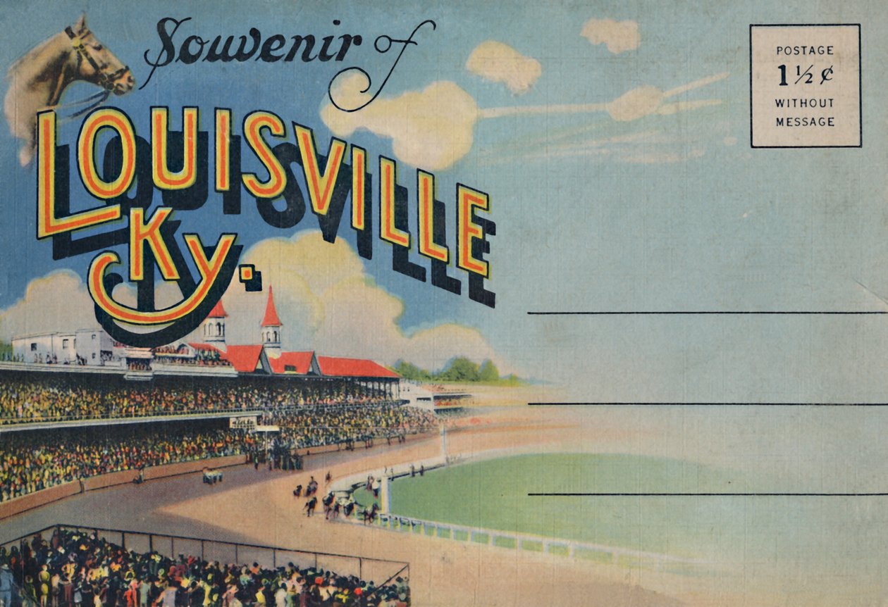 Souvenir di Louisville Ky. da Caufield and Shook
