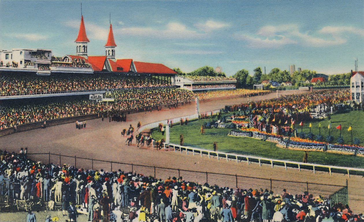 Souvenir del Kentucky Derby da Caufield and Shook