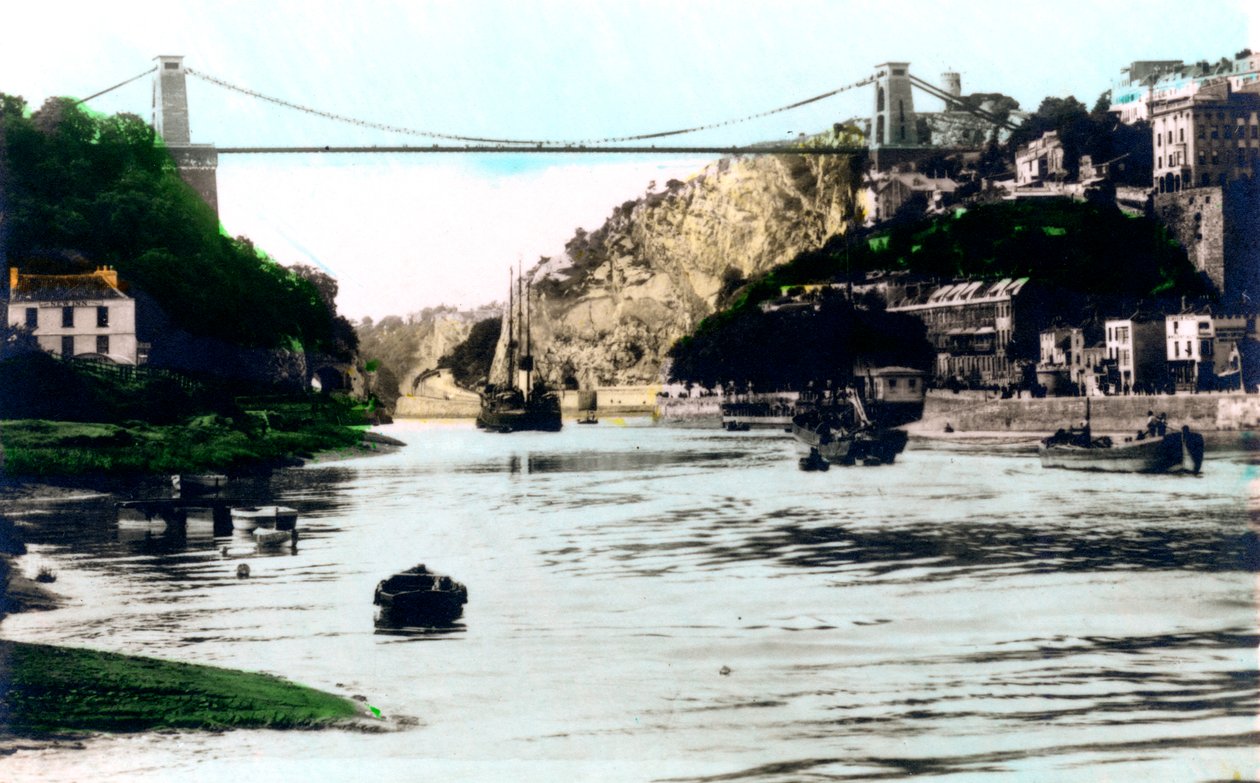 Ponte Sospeso di Clifton, Bristol, 1926 da Cavenders Ltd