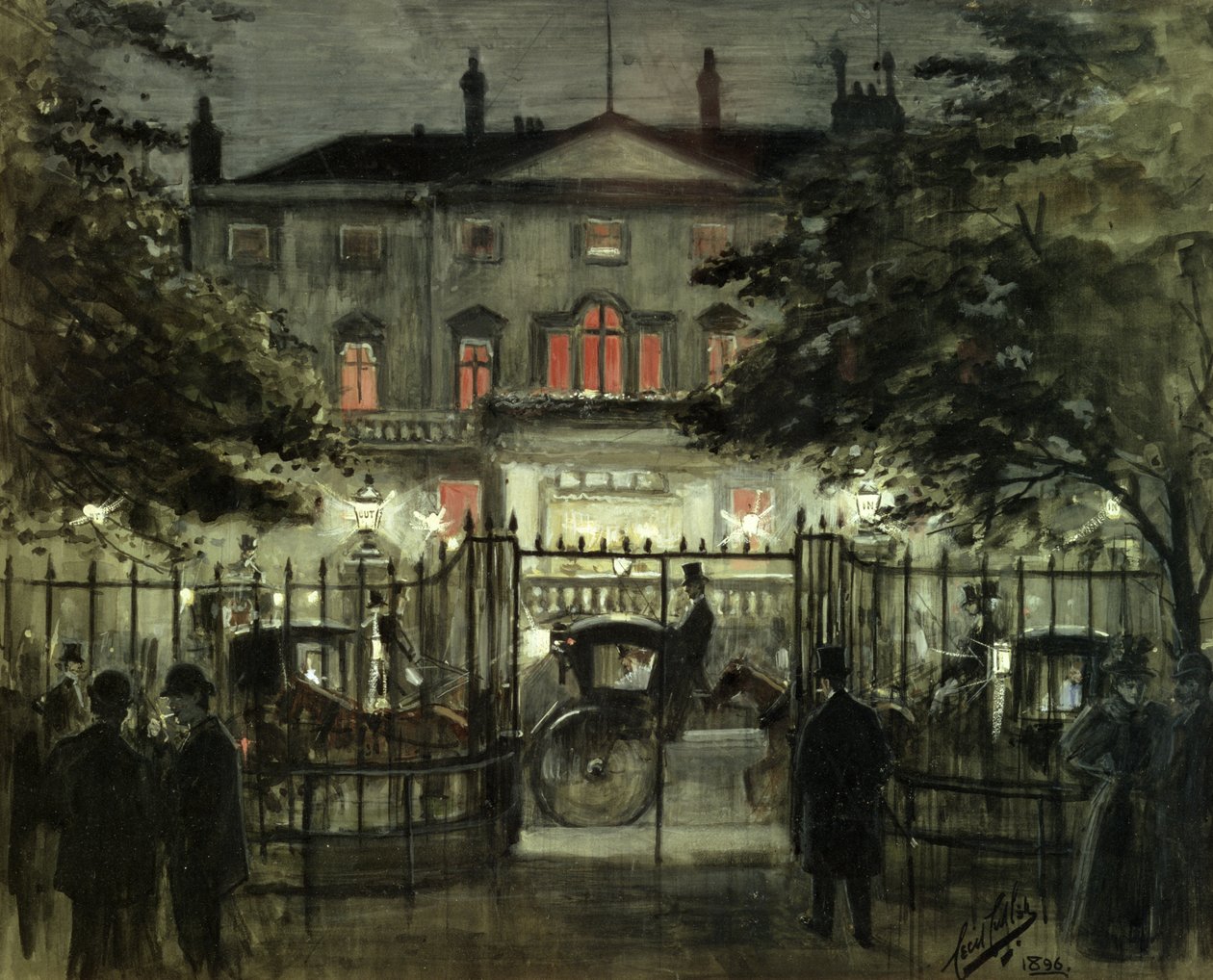 Club navale e militare, 1896 da Cecil Cutler