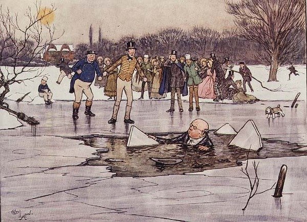 Il ghiaccio rotto da Cecil Charles Windsor Aldin