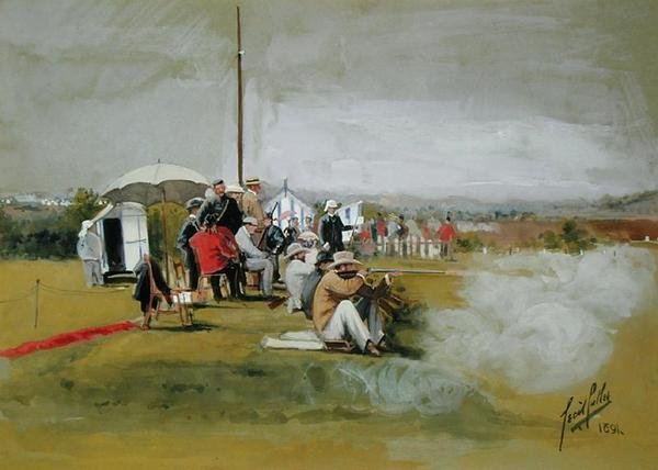 Poligono di Tiro, Campo di Bisley da Cecil Cutler