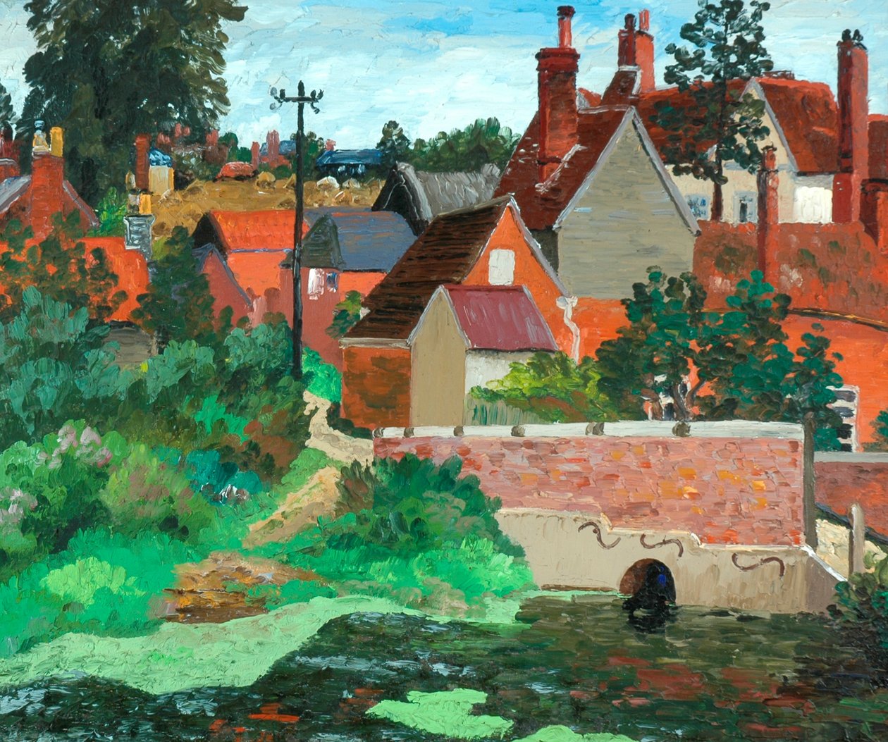 Polstead, Suffolk, c.1933 da Cedric Morris