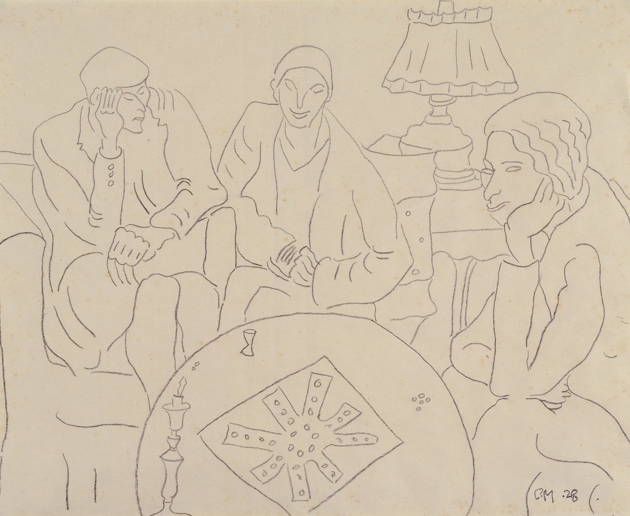 Il gioco del Ludo da Cedric Morris