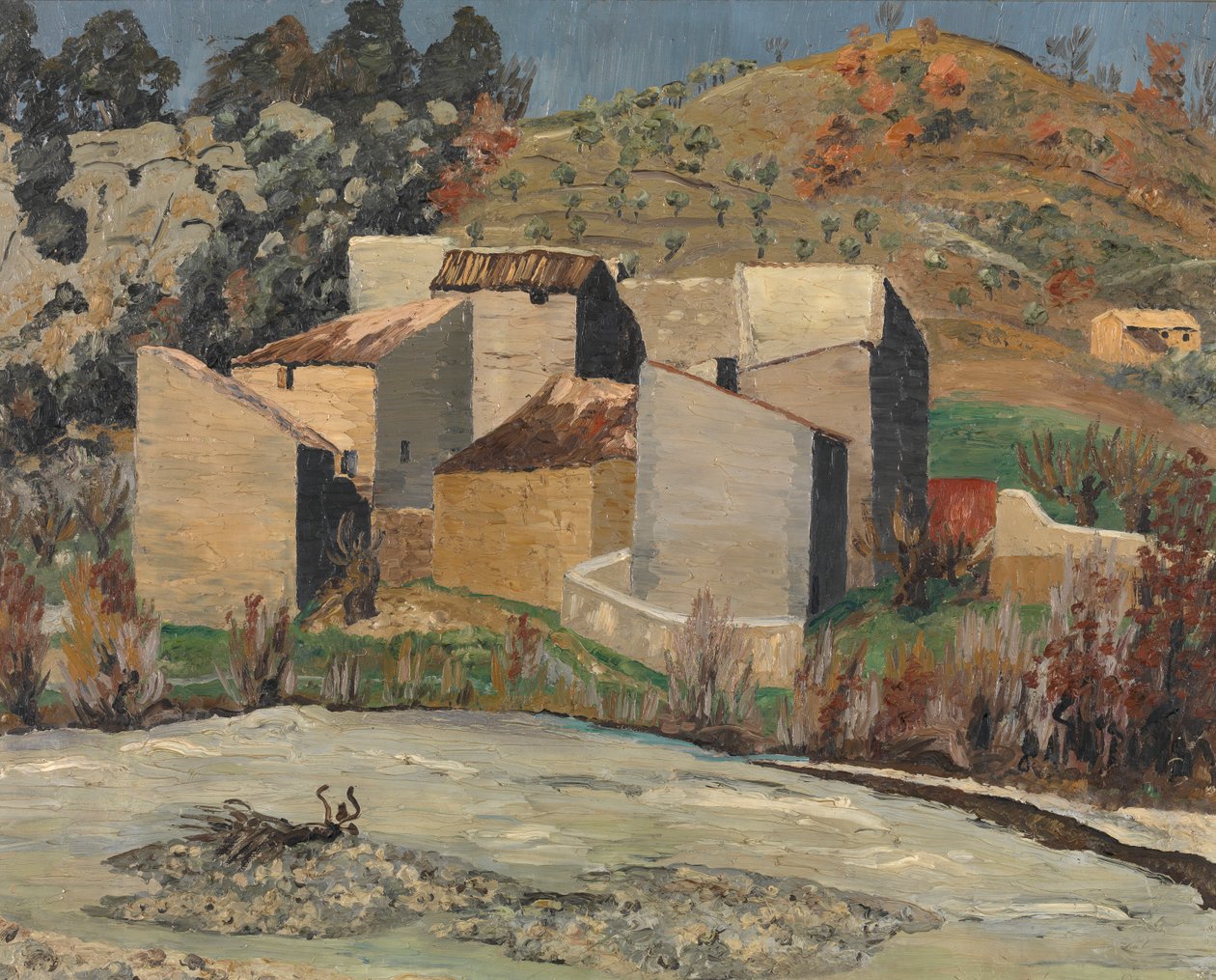 Veduta di Ceret da Cedric Morris