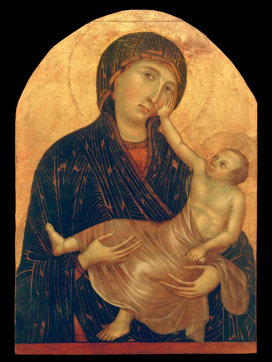 Maria con Bambino da Cenni di Pepo