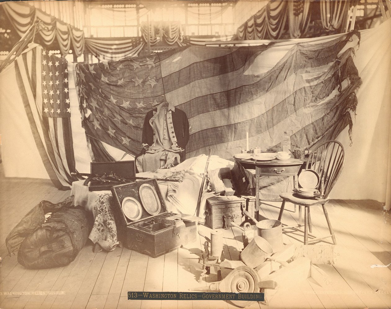 Reliquie di Washington - Edificio del Governo da Centennial Photographic Co.