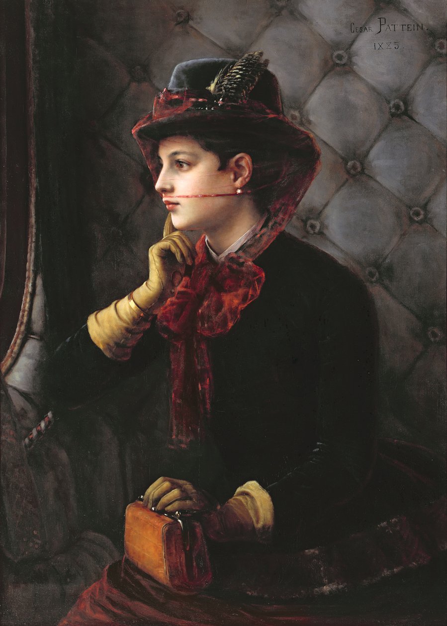 La partenza, 1885 da Cesar Pattein