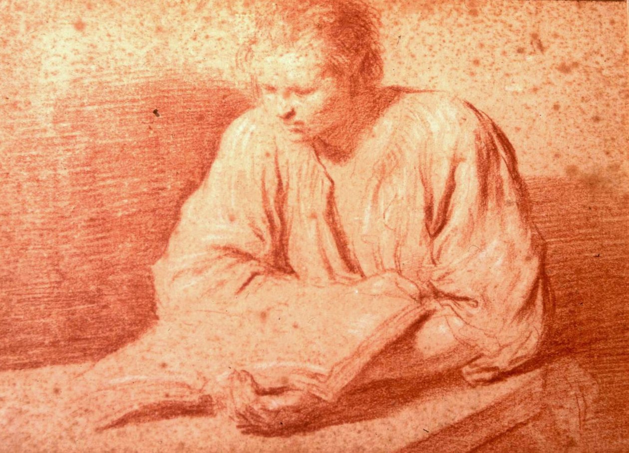 Uomo che legge da Cesare Gennari