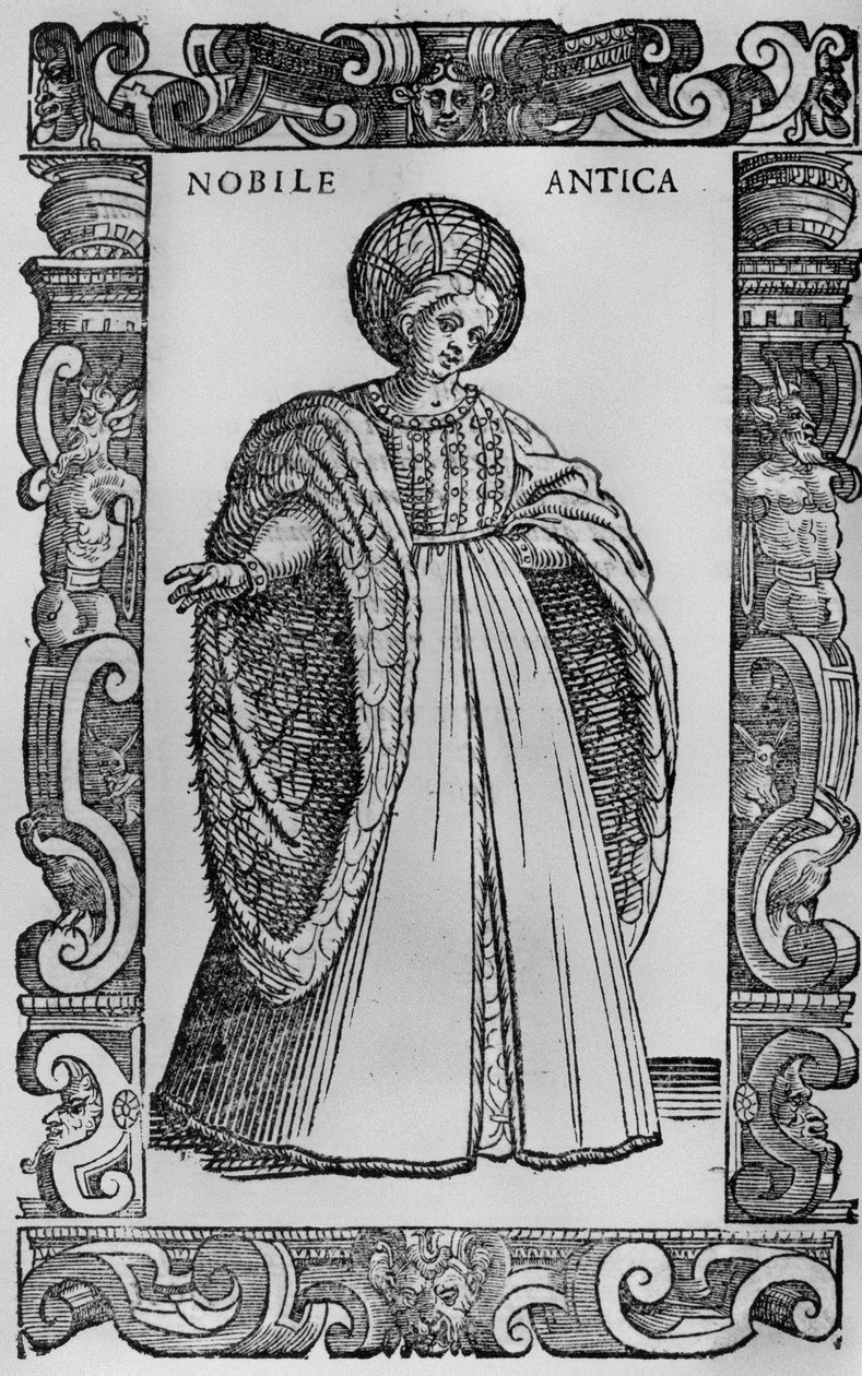 Nobile Antica, 1590 da Cesare Vecellio