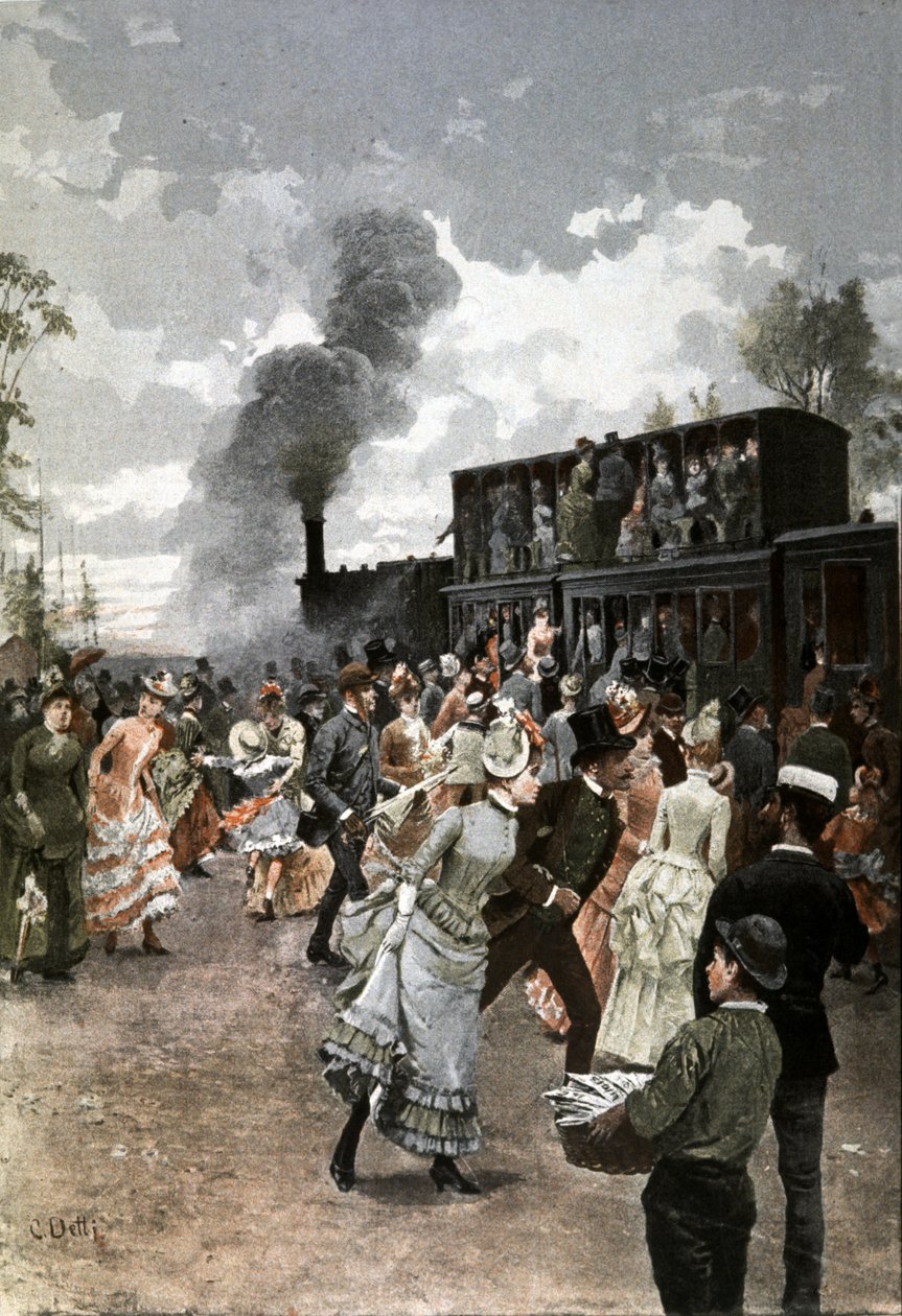 Il treno della domenica da Cesare Auguste Detti