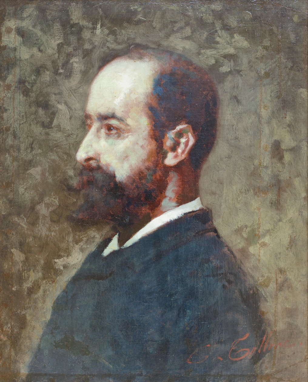 Ritratto di Ambrogio Raffele da Cesare Tallone