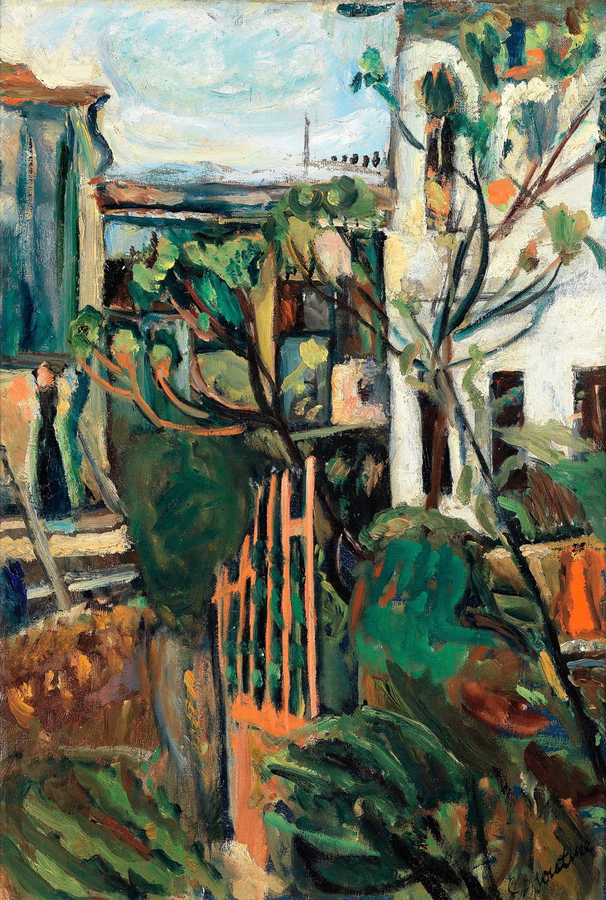 Casa vicino a Parigi da Chaim Soutine
