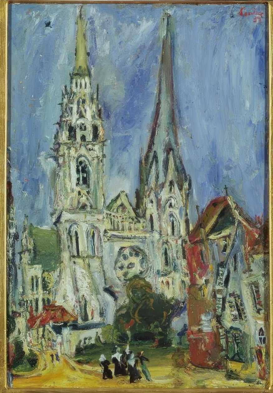 La cattedrale di Chartres da Chaim Soutine