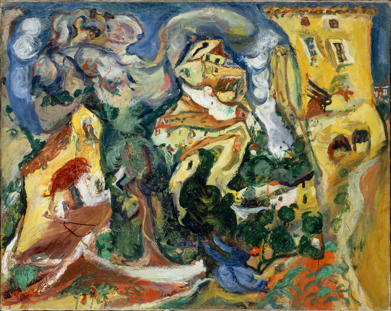 Il villaggio da Chaim Soutine