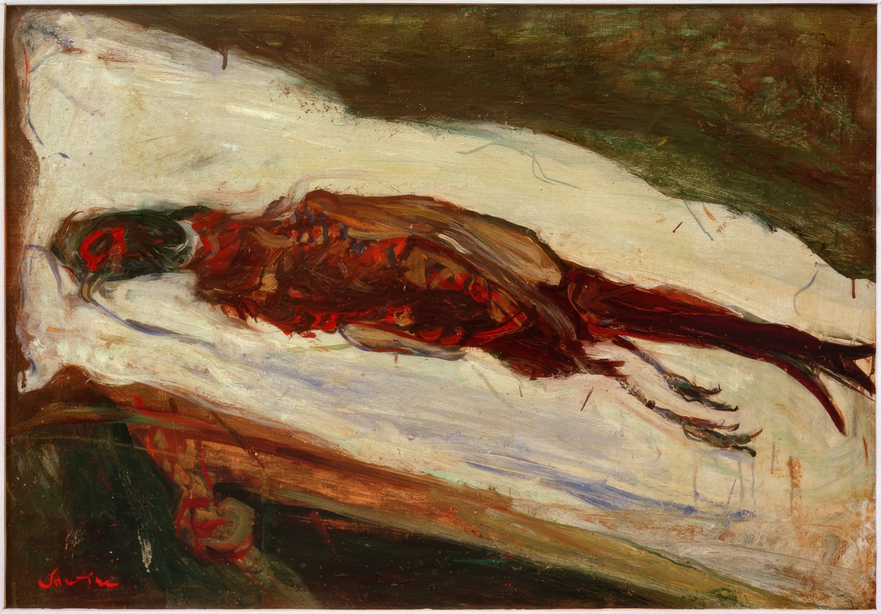 Il fagiano morto da Chaim Soutine