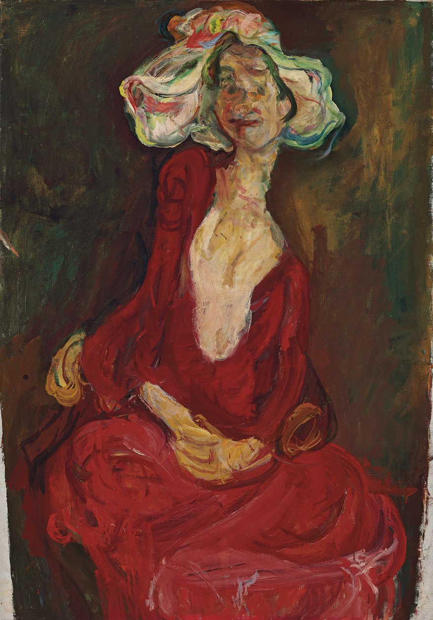 Il grande cappello, 1923-1924 da Chaim Soutine