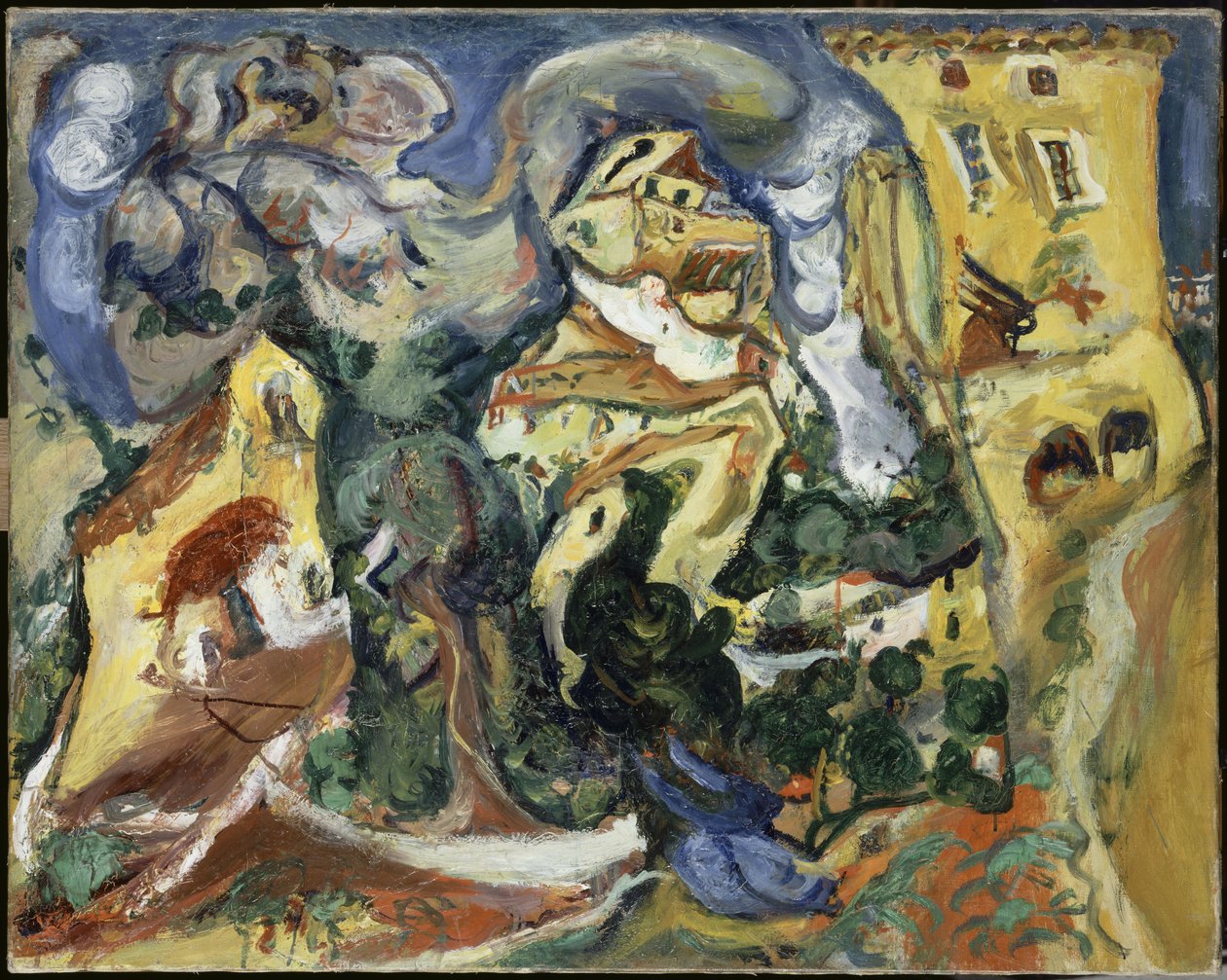 Il villaggio da Chaim Soutine