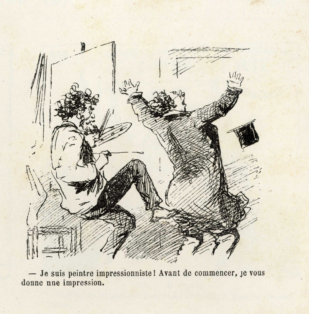 Cronaca Parigina (Cham) da Amédée de Noé