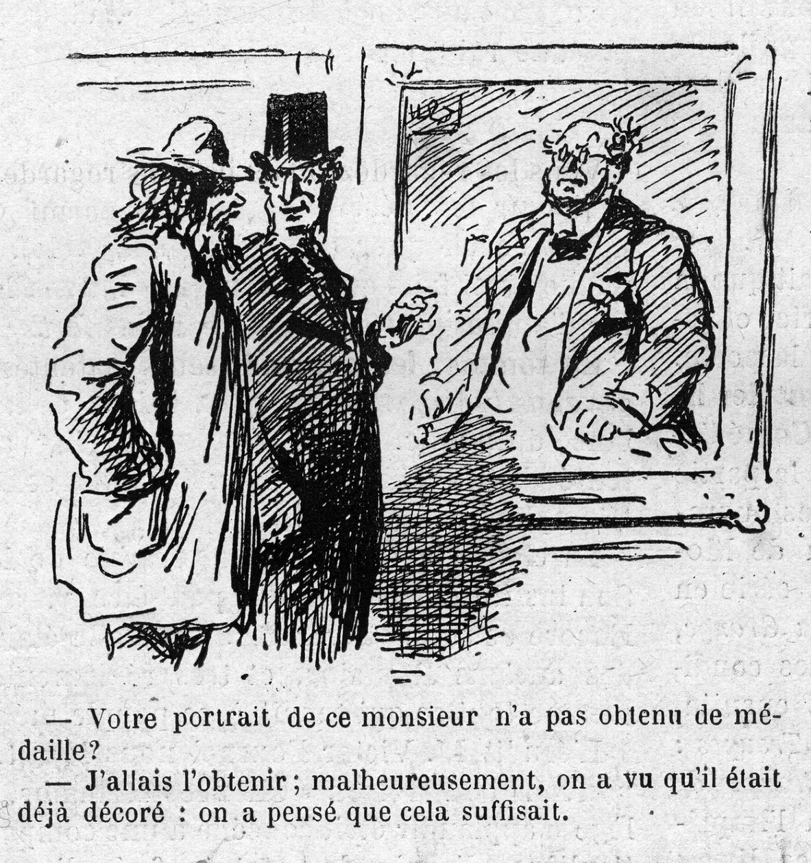 Cartone animato di Cham (Amedee de Noe) da Amédée de Noé